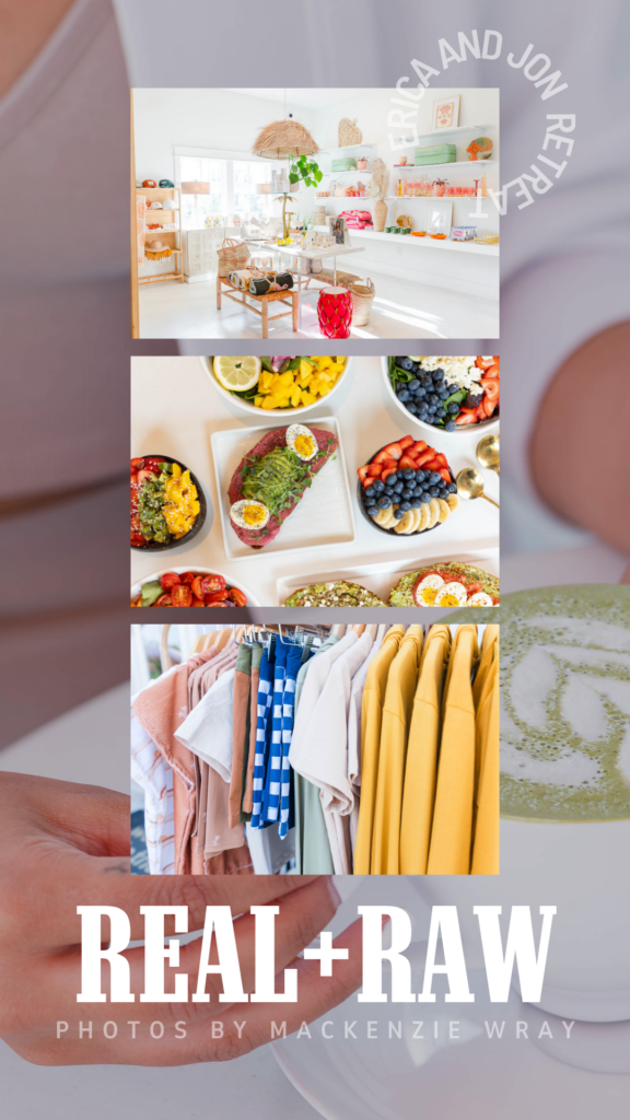 One thing I personally wanted to focus on was creating graphics from the photos to show how branding images can be best utilized by a business. Often, the full potential of an image goes far beyond the photograph itself. Nobody can see the potential of an image quite like the photographer who captured it with a specific purpose in mind. Because of that, I made it a point to show how something as simple as a photo of the rack of clothes displayed outside the shop could easily be transformed into a graphic or marketing asset for social media or promotional materials.